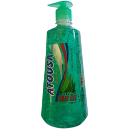 ژل مو آتوسا (Atousa) مدل Aloe Vera رنگ سبز حجم 750 میلی‌ لیتر