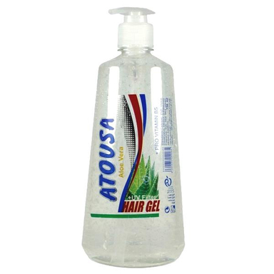 ژل مو آتوسا مدل Aloe vera رنگ سفید حجم 750 میلی‌ لیتر