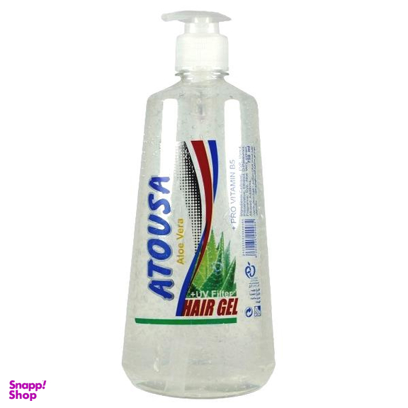 ژل مو آتوسا مدل Aloe vera رنگ سفید حجم 750 میلی‌ لیتر