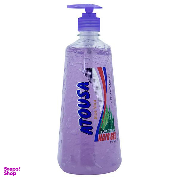 ژل مو آتوسا مدل Aloe vera حجم 750 میلی‌ لیتر