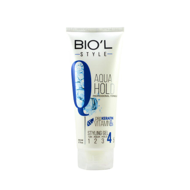 ژل مو بیول (Biol) مدل Aqua Hold حجم 200 میلی‌ لیتر