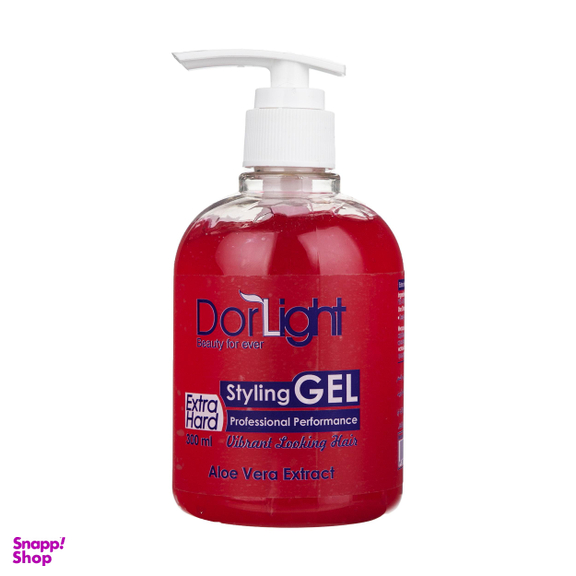 ژل مو سر دور لایت (Dorlight) مدل Extra Hard وزن 300 گرم