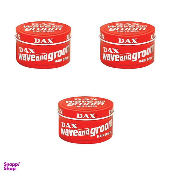 واکس مو داکس (Dax) مدل Wave And Groom وزن 99 گرم بسته 3 عددی