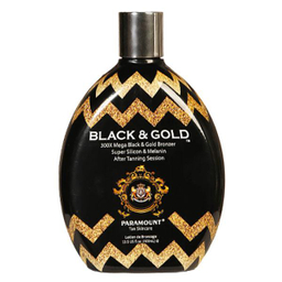 لوسیون سولاریوم پارامونت مدل Black & Gold حجم 400 میلی‌لیتر