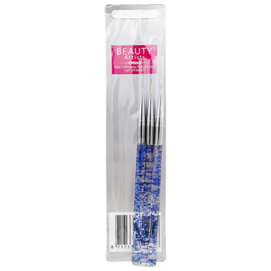 قلم طراحی ناخن بیوتی آرتیست (Beauty artist) مدل BA-1 بسته 3 عددی