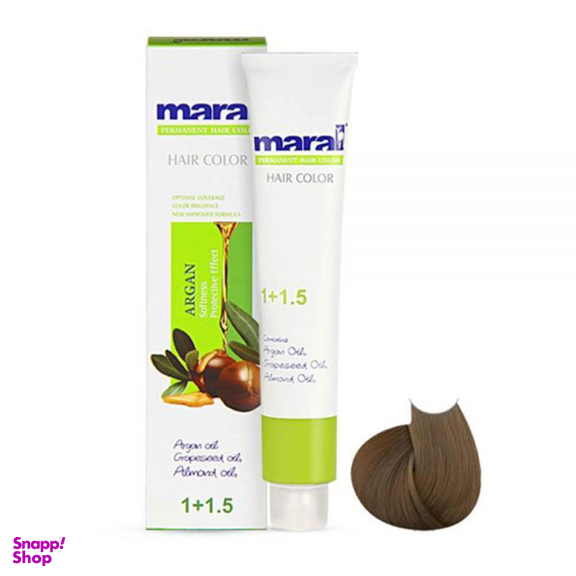 رنگ مو مارال (Maral) شماره 6.51 حجم 100 میلی‌ لیتر رنگ بلوند بژ تیره