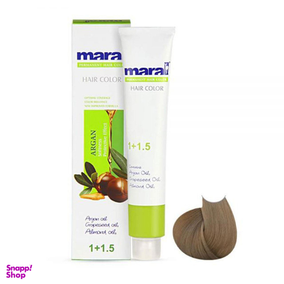 رنگ مو مارال (Maral) شماره 7.51 حجم 100 میلی‌ لیتر رنگ بلوند بژ متوسط