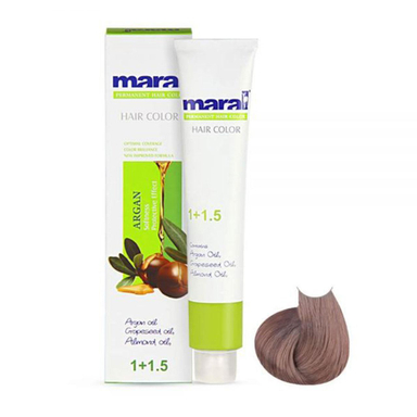 رنگ مو مارال (Maral) شماره 5.04 حجم 100 میلی‌ لیتر رنگ بلوطی روشن