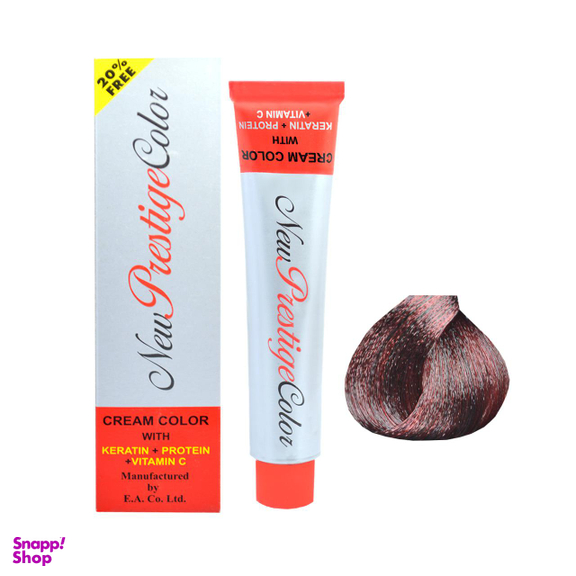 رنگ مو نیو پرستیژ کالر (New Prestige Color) شماره 6.64 رنگ بلوند بلوطی تیره حجم 120 میلی‌لیتر