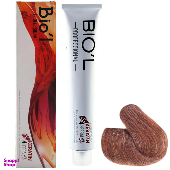 رنگ مو بیول (Biol) سری Professional شماره 6.39 رنگ بلوند بیسکویتی تیره حجم 100 میلی‌ لیتر