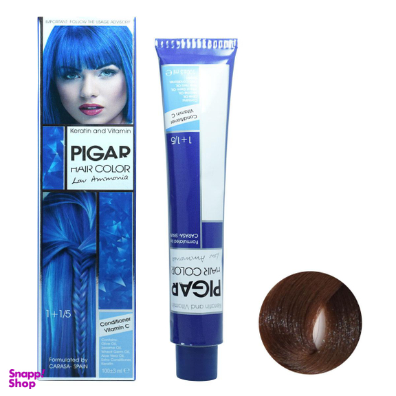 رنگ مو پیگار (Pigar) شماره PF.5 رنگ هاوانا حجم 100 میلی‌ لیتر