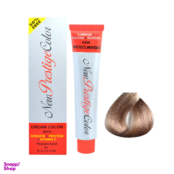 رنگ مو نیو پرستیژ کالر (New Prestige Color) شماره PE9 رنگ بلوند مرواریدی خیلی روشن حجم 120 میلی‌لیتر