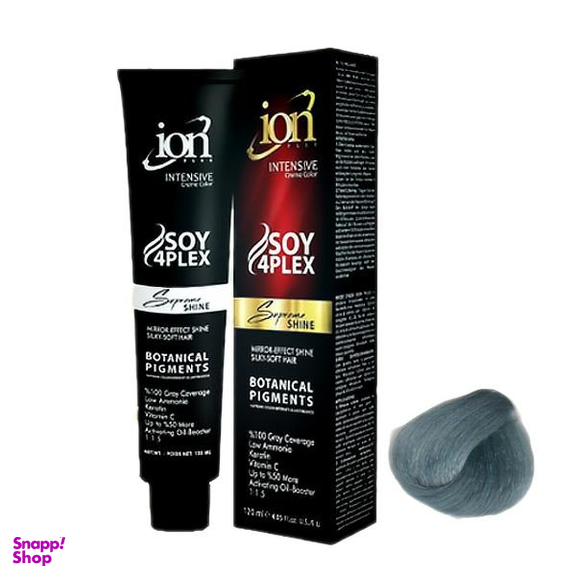 رنگ مو آیون (Ion) شماره 9.9 رنگ بلوند دودی یخی روشن حجم 120 میلی‌لیتر