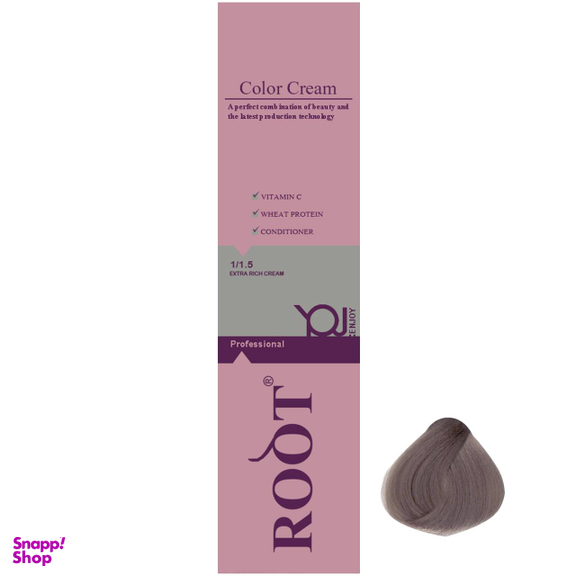 رنگ مو روت (Root) شماره 7.1 رنگ بلوند خاکستری متوسط حجم 120 میلیلیتر