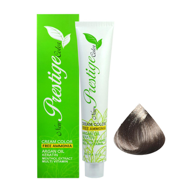 رنگ مو نیو پرستیژ کالر (New Prestige Color) شماره 8.1 رنگ بلوند خاکستری روشن حجم 100 میلی‌لیتر