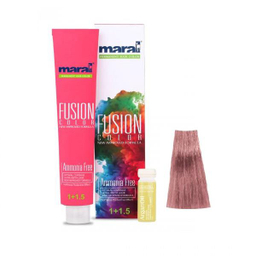 رنگ مو مارال (Maral) مدل Fusion شماره 8.621 رنگ صورتی مات حجم 100 میلی‌لیتر