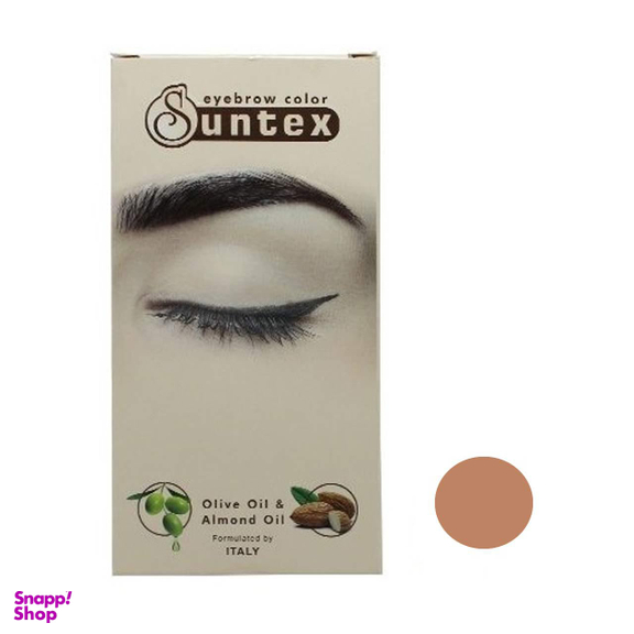 کیت رنگ ابرو سانتکس (Suntex) شماره N10-E11 رنگ بلوند سوپر پلاتینه حجم 30 میلی‌لیتر