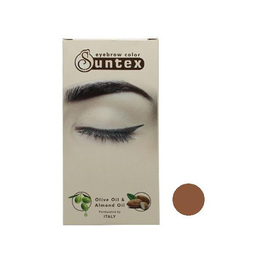 کیت رنگ ابرو سانتکس (Suntex) شماره N7-E8 رنگ بلوند روشن حجم 30 میلی‌لیتر