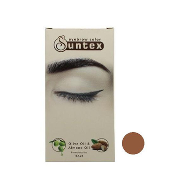کیت رنگ ابرو سانتکس (Suntex) شماره CH7-E8.8 رنگ بلوند شکلاتی روشن حجم 30 میلی‌لیتر