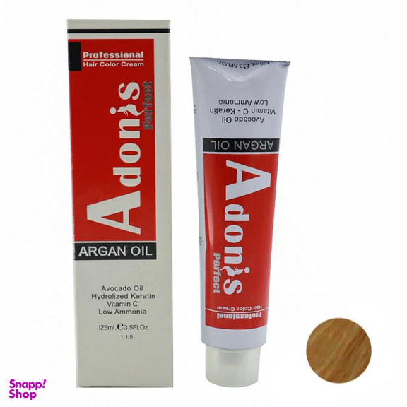 رنگ مو آدونیس پرفکت (Adonis Perfect) شماره AP-130 رنگ حصیری حجم 125 میلی‌ لیتر