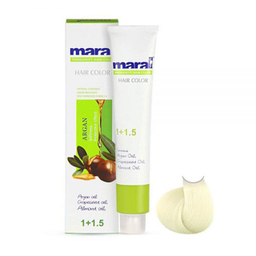 رنگ مو مارال (Maral) شماره 12.3 رنگ بلوند زیتونی خیلی خیلی روشن حجم 100 میلی لیتر