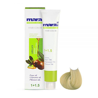 رنگ مو مارال (Maral) شماره 9.3 رنگ بلوند زیتونی خیلی روشن حجم 100 میلی لیتر