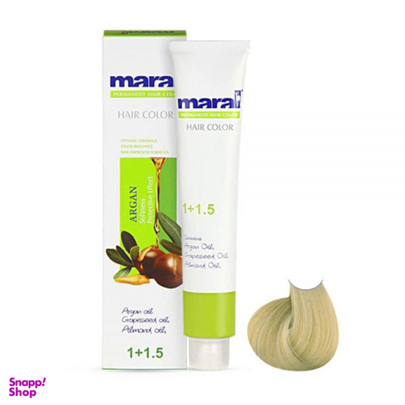 رنگ مو مارال (Maral) شماره 9.3 رنگ بلوند زیتونی خیلی روشن حجم 100 میلی لیتر
