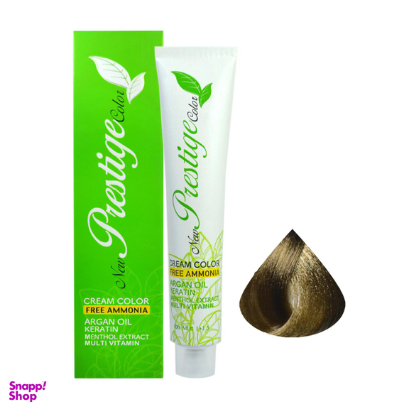 رنگ مو نیو پرستیژ کالر (New Prestige Color) شماره 8.3 رنگ بلوند زیتونی روشن حجم 100 میلی‌لیتر