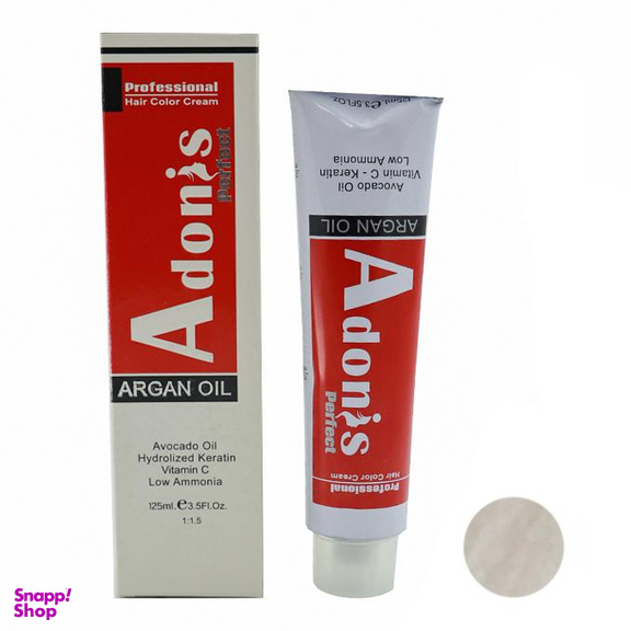 رنگ مو آدونیس پرفکت (Adonis Perfect) شماره 90.000 رنگ سوپر یخی حجم 125 میلی‌ لیتر