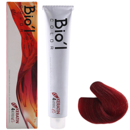رنگ مو بیول (Biol) سری Professional شماره 6.66 رنگ شرابی قرمز آتشین تیره حجم 100 میلی‌ لیتر