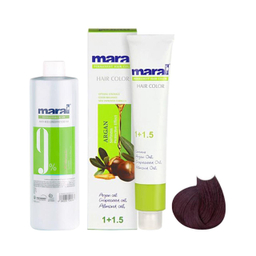 کیت رنگ مو مارال (Maral) شماره 3.99 رنگ شرابی تیره