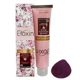 رنگ مو الوکسین (Eloxin) شماره 7.20 رنگ شرابی بادمجانی روشن حجم 120 میلی‌لیتر