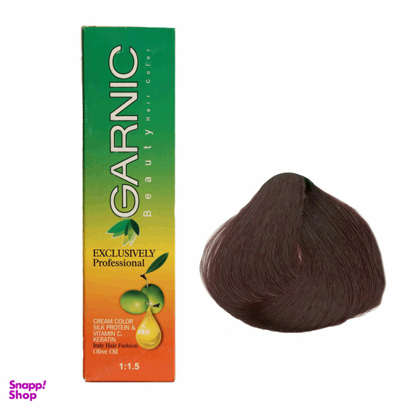 کیت رنگ مو گارنیک (Garnic) شماره 4.20 رنگ شرابی تیره