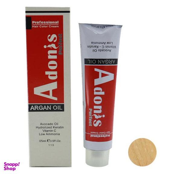 رنگ مو آدونیس پرفکت (Adonis Perfect) شماره N10-11.0 رنگ بلوند پلاتینه خیلی روشن حجم 125 میلی‌ لیتر