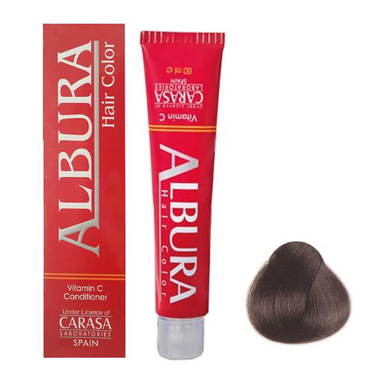 رنگ مو آلبورا (Albura) مدل Carasa شماره N1-1.0 رنگ مشکی حجم 100 میلی‌ لیتر