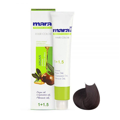 رنگ مو مارال (Maral) شماره 2.0 حجم 100 میلی‌ لیتر رنگ مشکی قهوه‌ ای