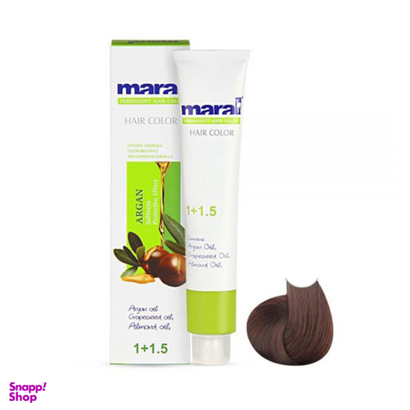 رنگ مو مارال (Maral) شماره 5.0 رنگ قهوه‌ای روشن حجم 100 میلی‌ لیتر