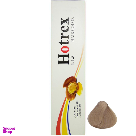 رنگ مو هاترکس (Hotrex) شماره 8.0 رنگ بلوند روشن حجم 100 میلی‌لیتر
