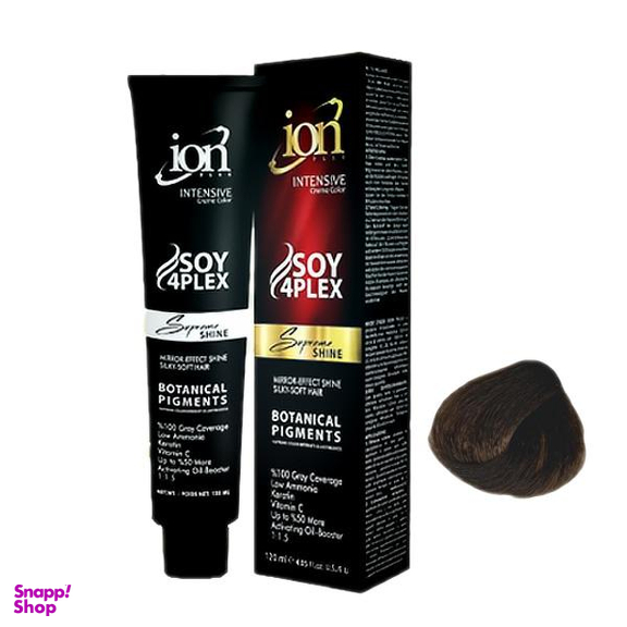 رنگ مو آیون (Ion) شماره 6.00 رنگ بلوند تیره حجم 120 میلی‌لیتر