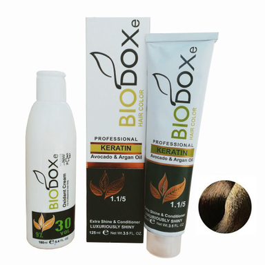 کیت رنگ مو بیوداکس (Bio Dox) شماره G6 رنگ بلوند طلایی متوسط حجم 125 میلی‌لیتر