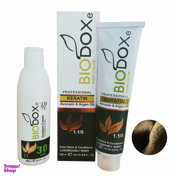 کیت رنگ مو بیوداکس (Bio Dox) شماره G6 رنگ بلوند طلایی متوسط حجم 125 میلی‌لیتر