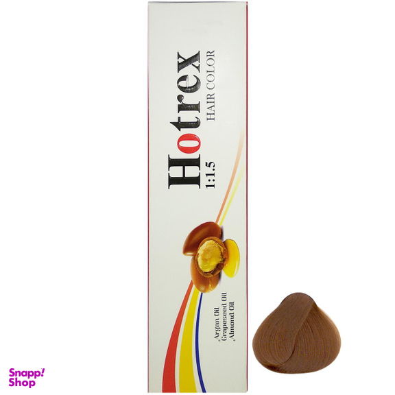 رنگ مو هاترکس (Hotrex) شماره 7.3 رنگ بلوند طلایی متوسط حجم 100 میلی‌لیتر