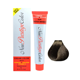رنگ مو نیو پرستیژ کالر (New Prestige Color) شماره 2 رنگ قهوه‌ای خیلی تیره حجم 120 میلی‌لیتر