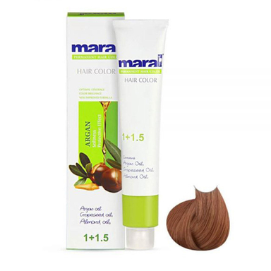 رنگ مو مارال (Maral) شماره 8.57 حجم 100 میلی لیتر رنگ بلوند عسلی روشن