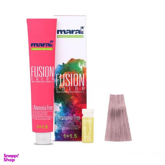 رنگ مو مارال (Maral) مدل Fusion شماره 9.902 رنگ مینیاتوری حجم 100 میلیلیتر