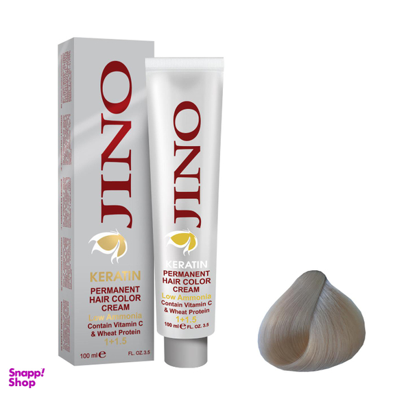 رنگ مو ژینو (Jino) شماره F24 رنگ پیازی حجم 100 میلی‌لیتر