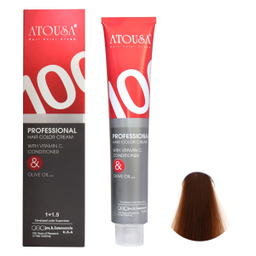 رنگ مو آتوسا شماره 8.05 رنگ بلوند فندقی روشن حجم 100 میلی‌ لیتر