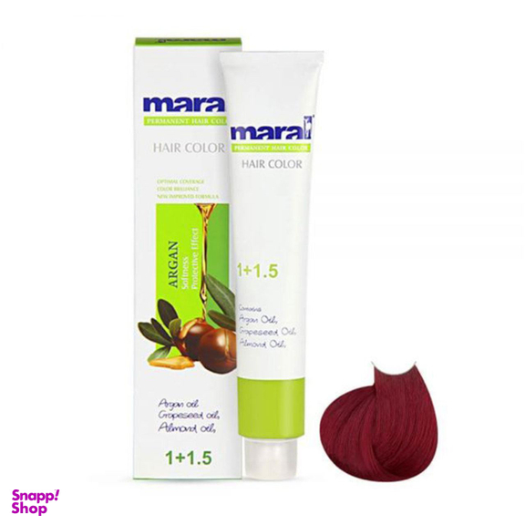 رنگ مو مارال (Maral) شماره 5.66 رنگ بورگاندی حجم 100 میلی لیتر