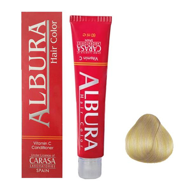 رنگ مو آلبورا (Albura) مدل Carasa شماره 6.37 رنگ کنفی حجم 100 میلی‌ لیتر