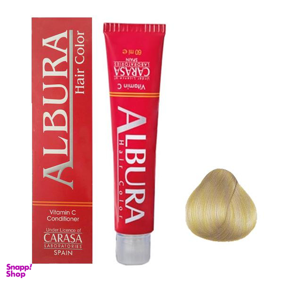 رنگ مو آلبورا (Albura) مدل Carasa شماره 6.37 رنگ کنفی حجم 100 میلی‌ لیتر